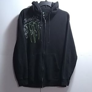 Monster hoodie men's medium